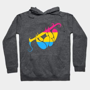 Pansexual Flag Sloth Hoodie